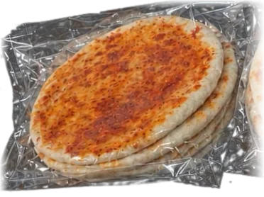 Un paquete con dos pre-pizzas